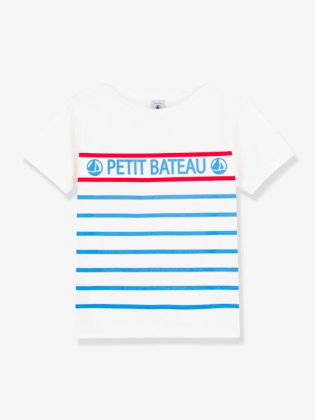 Jungen T-Shirt PETIT BATEAU blau gestreift 