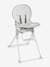 Chaise haute Easyseat, essentiels BLANC CLAIR IMPRIME 