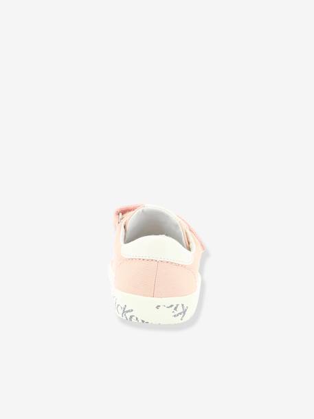 Baskets sneakers fille Gody Gold KICKERS® ROSE CLAIR 