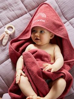 les personnalisables-de-Baby-Baby Kapuzenbadetuch & Waschhandschuh, personalisierbar