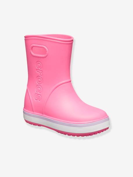 Bottes de pluie enfant Crocband Rain Boot K CROCS(TM) Pink Lemonade / Lavender 
