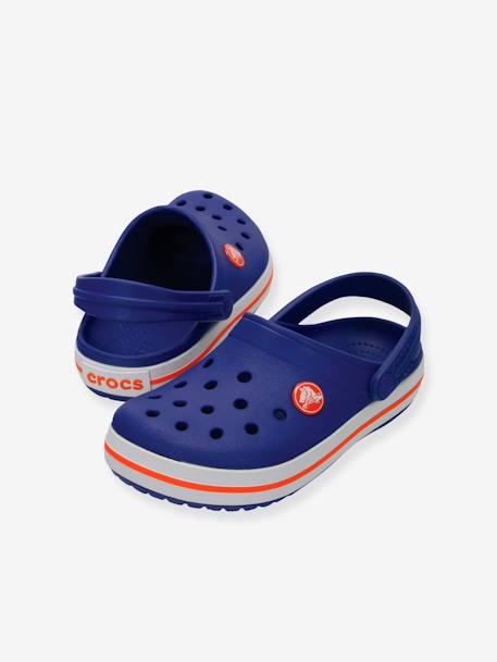 Kinder Clogs „Crocband Clog K“ CROCS™ dunkelblau+marine+türkis+zartrosa 