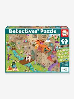 Spielzeug-Lernspiele-Such-Puzzle „Detektiv in der Ritterburg“ EDUCA®, 50 Teile