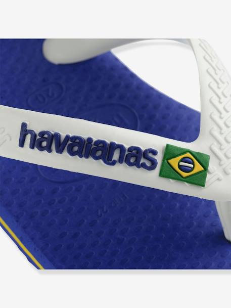 Baby Zehentrenner Brasil Logo II HAVAIANAS marine 