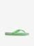 Zehensandalen Flip Flops Brasil Logo HAVAIANAS grün 
