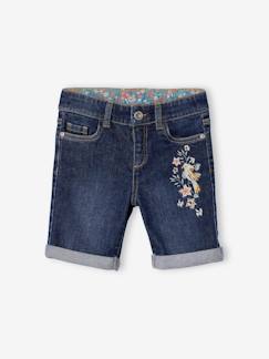 Mädchen-Shorts-Mädchen Jeans-Shorts, bestickt
