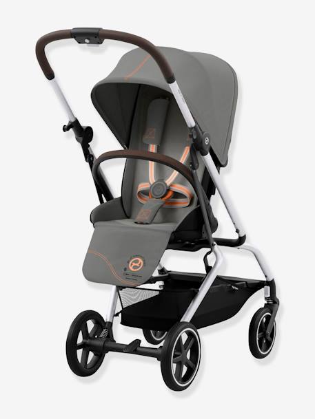 Wendbarer Gelände-Buggy „Eezy S Twist+ 2“ CYBEX grau (Lava grey)+türkis (Beach blue) 