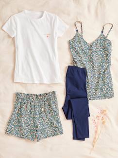Frühlingsauswahl-Umstandsmode-Pyjama, Homewear-4-teiliges Homewear-Set, Schwangerschaft & Stillzeit