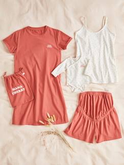 Frühlingsauswahl-Umstandsmode-Pyjama, Homewear-4-teiliges Geschenk-Set für Mama & Baby Oeko-Tex