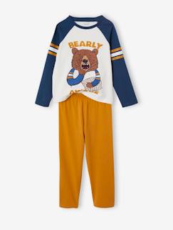 Junge-Pyjama, Overall-Jungen Schlafanzug, Bär Oeko-Tex