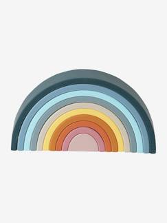 Spielzeug-Stapel-Regenbogen aus Silikon