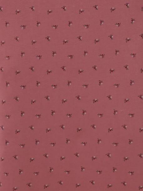 Bezug für Wickelauflage, Jersey, personalisierbar altrosa bedruckt landhaus+eisblau+rosa bedruckt 