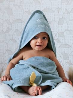 Happy Color Deko-Babyartikel-Babytoilette-Baby Kapuzenbadetuch & Waschhandschuh, personalisierbar