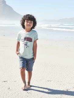 Mode et chaussures enfant-Garçon-Short-Bermuda couleur garçon facile à enfiler