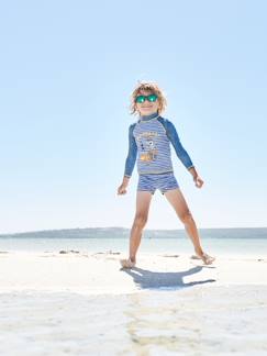 Vêtements anti-UV et protection solaire pour enfants et bébés-Ensemble de bain anti-UV garçon T-shirt + boxer