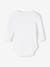 Lot de 3 bodies bébé en coton bio manches longues ouverture US BASICS lot blanc 