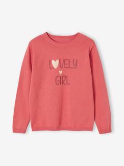 Mädchen-Pullover, Strickjacke, Sweatshirt-Pullover-Mädchen Pullover, Glitzer-Schriftzug