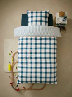 Linge de maison et décoration-Parure fourre de duvet + taie d'oreiller enfant GRAPHIC