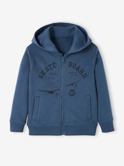 Junge-Pullover, Strickjacke, Sweatshirt-Jungen Kapuzensweatjacke, Skater Oeko Tex® BASICS