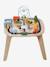 Table d'activités circuit de voitures en bois FSC® beige 