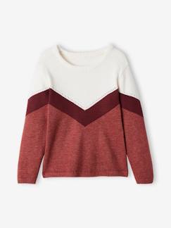 Mädchen-Pullover, Strickjacke, Sweatshirt-Pullover-Mädchen Pullover, Colorblock