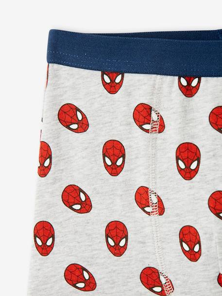 Lot de 3 boxers Marvel® Spiderman Bleu marine, gris chiné 