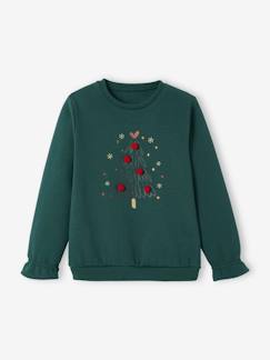 Mädchen-Mädchen Sweatshirt, Weihnachten