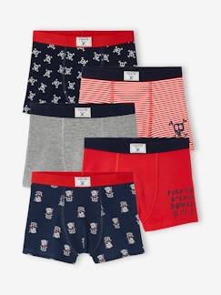 Junge-5er-Pack Jungen Boxershorts, Piraten