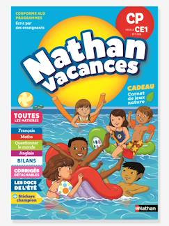 Jouet-Livres-Cahier de Vacances du CP vers le CE1 - Nathan Vacances - 6/7 ANS - NATHAN