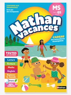 Jouet-Cahier de Vacances de la Moyenne Section vers la Grande Section - Maternelle 4/5 ans - NATHAN