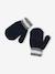 Jungen Set: Mütze, Loopschal & Handschuhe BASIC marine 