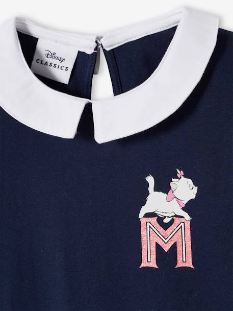 T-shirt manches longues Disney® Marie les Aristochats fille Bleu marine 