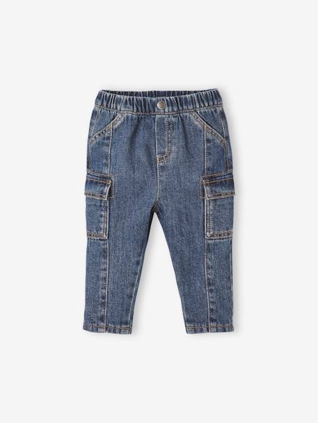 Baby Jeans, Cargo-Style dark blue 