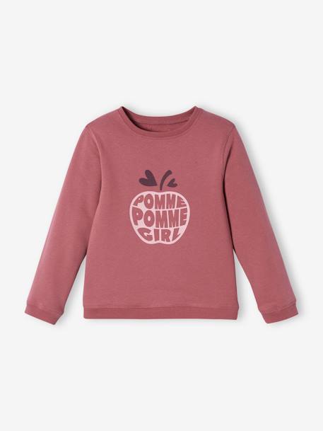 Mädchen Sweatshirt ERDBEER+pflaume 