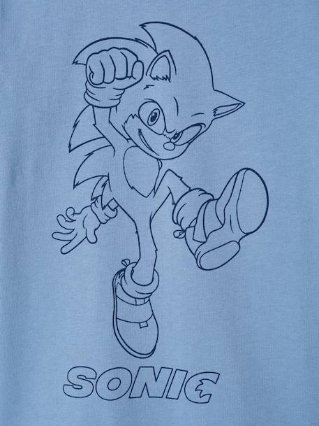T-shirt manches longues garçon Sonic® Bleu 