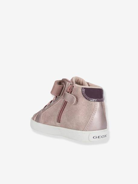 Mädchen Baby Klett-Sneakers „Kilwi“ GEOX grau+rosa 