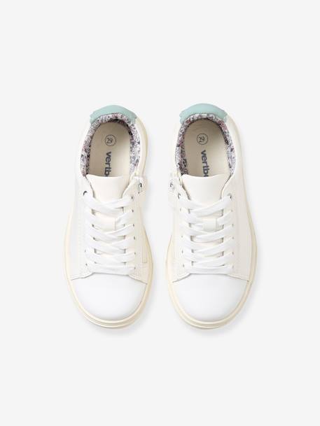 Mädchen Sneakers mit Reissverschluss weiss 