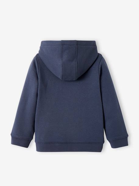 Mädchen Kapuzensweatjacke, Sport BASIC Oeko-Tex blau+rosa 