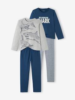 La sélection pyjamas vertbaudet-Lot de 2 pyjamas "requins" garçon