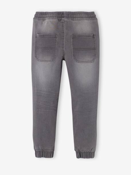 Jungen Sweathose, Jeans-Optik grau+STONE 