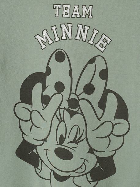 Mädchen Kapuzensweatshirt Disney MINNIE MAUS graugrün 