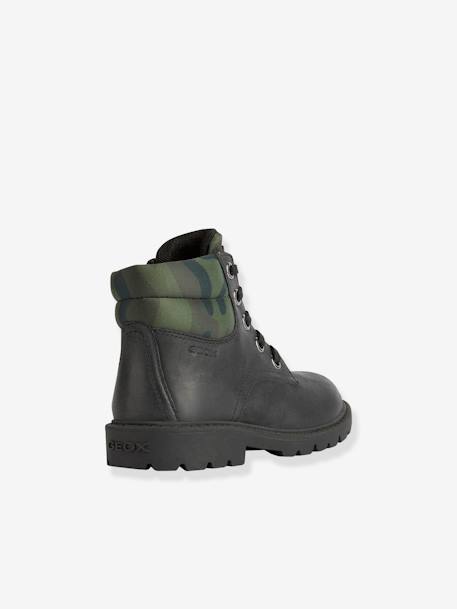 Boots cuir garçon Shaylax GEOX® noir 