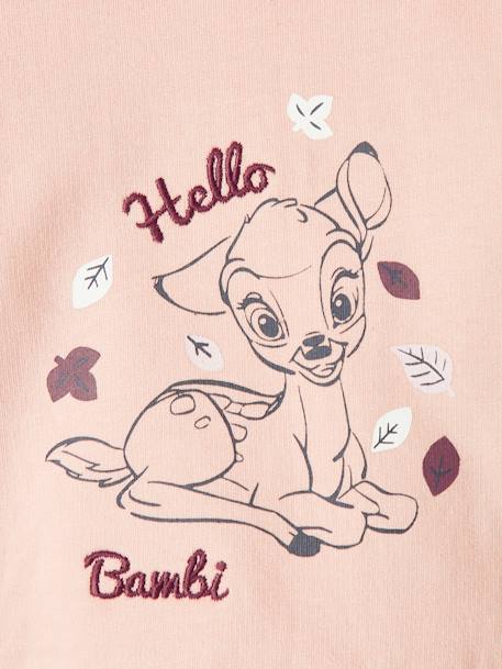 Ensemble fille 2 pièces Disney® Bambi ROSE CLAIR UNI AVEC DECOR 