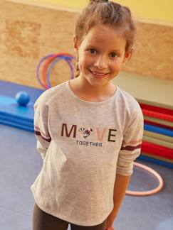 Fille-Vêtements de sport-Tee-shirt de sport "Move together" fille
