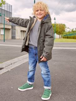 Parka 3 in 1-Jungen 3-in-1-Jacke mit Recycling-Polyester