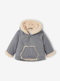 Baby-Mantel, Overall, Ausfahrsack-Baby Wickeljacke mit Kapuze & Recycling-Polyester