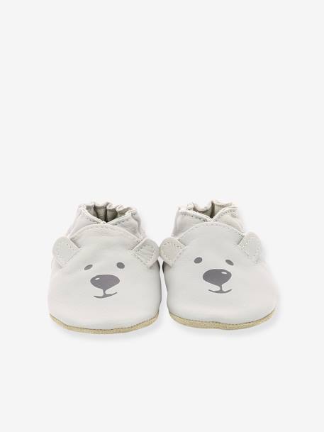 Chaussons Soft Soles Sweety Bear ROBEEZ© Gris clair 