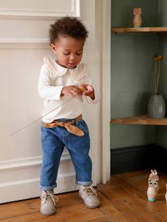 La valise maternité-Bébé-Pantalon, jean-Jean avec ceinture en tissu bébé