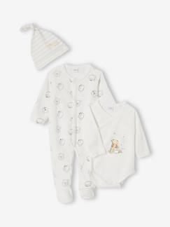 Ensemble bébé garçon dors-bien + body + bonnet Disney® Winnie l'Ourson