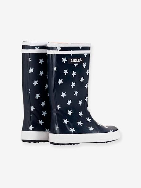 Bottes de pluie enfant Lolly Pop Play AIGLE® bleu+encre+marine+rose 